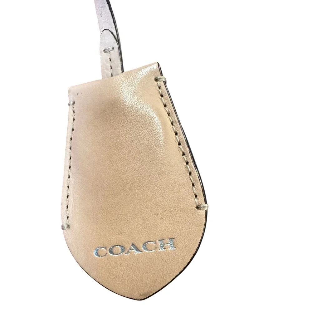 Coach Raspberry Pink Leather East West Gallery‎ Tote Bag Purse Handbag